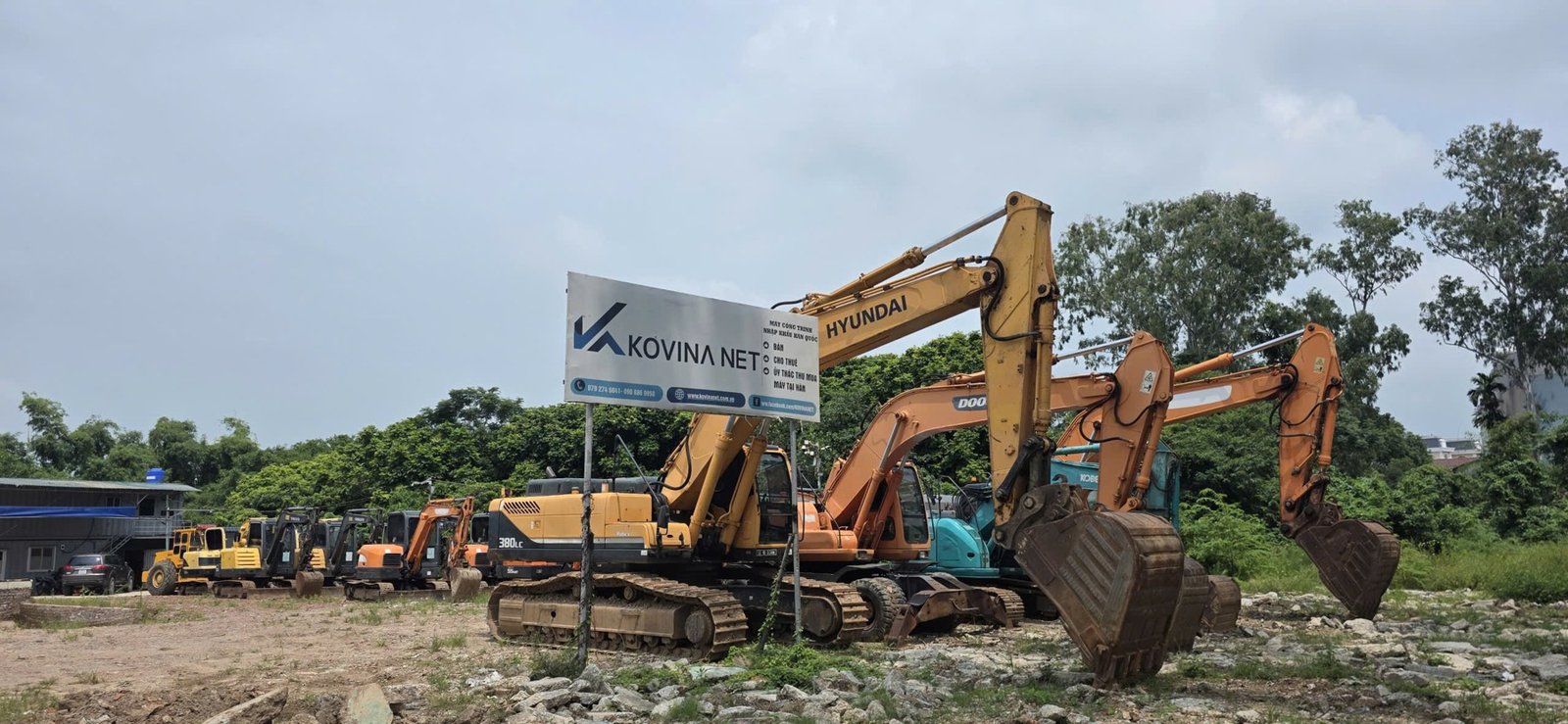 KOVINA NET equipment yard